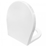 Esedra Bull 500 Soft Close Toilet Seat & Cover Thermoset White S035T040151
