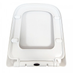 Kartell K-VIT Options 600 Soft Close Quick Release Toilet Seat & Cover Gloss White SEA600OP