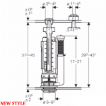 Gala Universal Dual Flush Valve 5035700