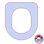 Rak Ceramics Washington Soft Close Replacement Toilet Seat & Cover Lacquered Wood CHSC-RAC-WAS