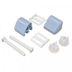Celmac Bottom Fixing Universal Plastic Hinge Set Twilight Slate FIT/DDP/TWS