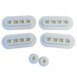 Duravit Starck 3 Toilet Seat Buffer Set 1001990000