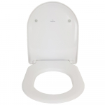 Villeroy & Boch Architectura Round Slimline Standard Close Toilet Seat & Cover White 9M706101