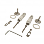Gala Coral Standard Close Toilet Seat Hinge & Dummy Damper Set 5381800