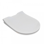 Pressalit Objecta D Pro Polygiene Standard Close Top/Bottom Fixing Toilet Seat & Cover White 998011-DH4999