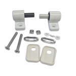 Ideal Standard Tempo Short Projection Soft Close Toilet Seat Hinge Set White T2591BJ