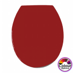 EuroShowers Rainbow Soft Close Toilet Seat & Cover Red 84480