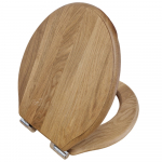 Roper Rhodes Greenwich Soft Closing Toilet Seat and Cover Top Fixing Oak 8099NOSC