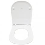 Jika Mio-N Thin Standard Close Quick Release Toilet Seat & Cover White H8917150000631