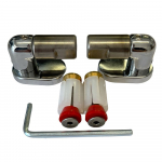 Roca Nexo  MK1 Soft Close Toilet Seat and Cover Hinge Set AI0010400R
