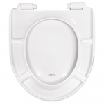 Duravit No.1 Compact Standard Close Toilet Seat & Cover White 0026110000