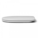 Lecico Malaga Space Saver Standard Close Toilet Seat & Cover White STWHSMG