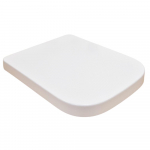 Porcelanosa Urban C Soft Close Toilet Seat & Cover White 100319253