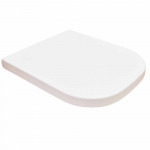 Roca The Gap Square Compact Standard Close Toilet Seat & Cover White 801730002