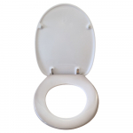 Pressalit Simply Standard Close Toilet Seat & Cover Two Tone Sliver Grey PRS-SIM-TTSG