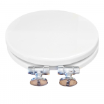 Vitruvit Wind Soft-Close Toilet Seat & Cover Polyester Resin S501PS01