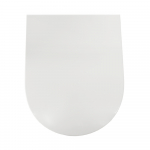 Roca The Gap Round Soft Closing Toilet Seat & Cover White A801D12001