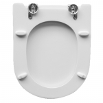 Kerasan Ritmo Replacement Toilet Seat (Polyester Resin S462P01/A