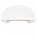 TC Bathrooms Lydia Standard Close Toilet Seat & Cover White - TCBHLY04