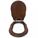 Hidra Ellade Soft Close Toilet Seat & Cover Walnut DZN