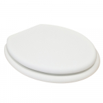 Heritage Bathrooms Soft Close Quick Release Toilet Seat & Cover Chantilly With Vintage Gold Hinges TSCHA100SC