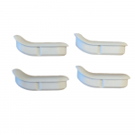 Geberit Selnova Toilet Seat and Cover Buffer Set White 244.837.00.1