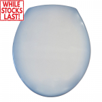 Celmac Concerto Standard Close Toilet Seat & Cover Two Tone Blue CEL-CON-TTB