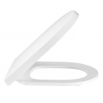 Pressalit Comfort D2 Soft Close With Lift-Off Top Fixing Toilet Seat & Cover White 1050011-DK3999