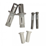 Sottini Celano Standard Close Toilet Seat Hinge Set Chrome J4555BJ