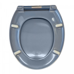 EuroShowers Rainbow Soft Close Toilet Seat & Cover Denim 84300