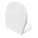 Bauhaus Modest Soft Close Toilet Seat & Cover Thermoset White MO6105W
