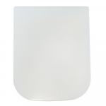 BagnoDesign X10 Soft Close Toilet Seat & Cover White Gloss BDS-X10-330-C-WH