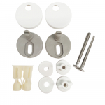 EuroShowers Simple Soft Close Toilet Seat  & Cover White 84310