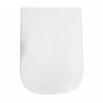 Duravit D-Code Elongated Standard Close Toilet Seat & Cover White 0060310000