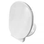 Flaminia IO Soft Close Toilet Seat & Cover Thermoset White IOCW05