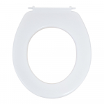 Lecico Atlas Standard Close Toilet Seat Ring Only White STWHRING2