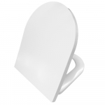 Britton Bathrooms Shoreditch Round Soft-Close Toilet Seat & Cover White SHR.047