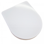 Rak Ceramics Resort Mini Soft Close Toilet Seat & Cover White RAKSEAT006