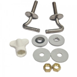 Ideal Standard Chloe Toilet Seat Hinge Set Stainless Steel E963067
