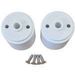 Armitage Shanks Dania Raised Toilet Seat Buffer Set White SV57601