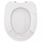 Imex Ceramics Ivo Soft Close Quick Release Duraplus Toilet Seat & Cover White S1076SCQR