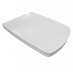 Bauhaus Touch Soft Close Toilet Seat & Cover White ED6105W