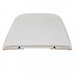 Lecico Zara Soft Close Quick Release Toilet Seat & Cover (BTW Pan) White ZASTSCCC