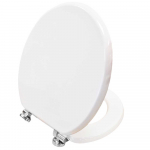 Burlington Carbamide Soft Close Toilet Seat and Cover White S18