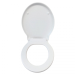 BagnoDesign Kudos Round Soft Close Toilet Seat & Cover White Alternative BDS-ROU-701524-A-WH