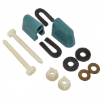 Celmac Bottom Fixing Universal Bakelite Toilet Seat Hinge Set Caspian KMPP2-CAS