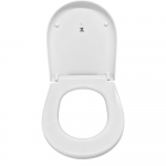 Porcelanosa Acro Soft Close Toilet Seat & Cover White 100123832