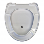 Porcelanosa Urban Standard Close Toilet Seat & Cover White 100063833