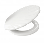 Celmac Neptune Shell Standard Close Toilet Seat & Cover With Plastic Hinge Bottom Fixing Pergamon SNE11PG