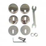 Pressalit 3 Soft Close Top Fixing Toilet Seat & Cover White 684000-D38999